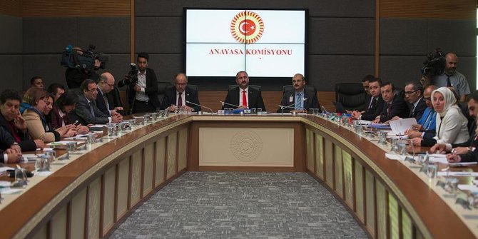 Anayasa Komisyonu'nda kabul edildi