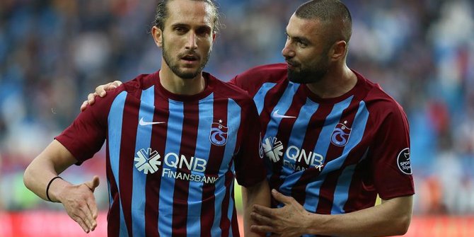 Trabzonspor'u Burak Yılmaz ve Yusuf Yazıcı taşıyor