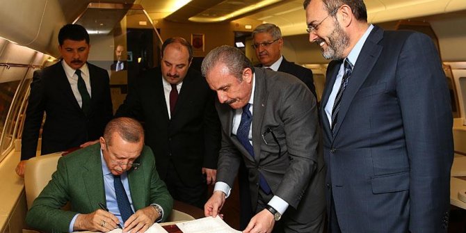 Cumhurbaşkanı Erdoğan Cumhur İttifakı Protokolü'nü imzaladı