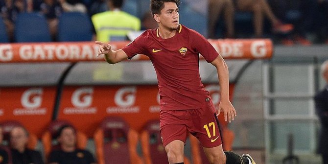 Roma'ya galibiyeti Cengiz Ünder getirdi