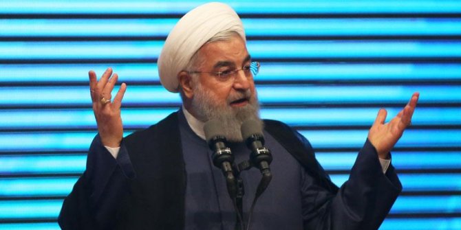 Ruhani'den ABD'ye ambargo mesajı