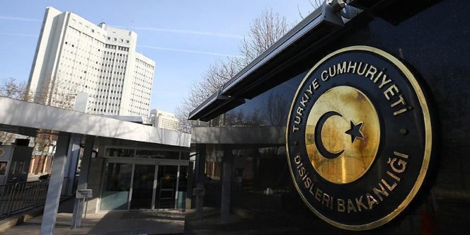 Dışişleri Bakanlığı: ABD'nin kararı talihsiz bir adım