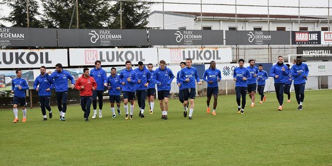 Trabzonspor, Bursaspor maçı hazırlıklarına başladı