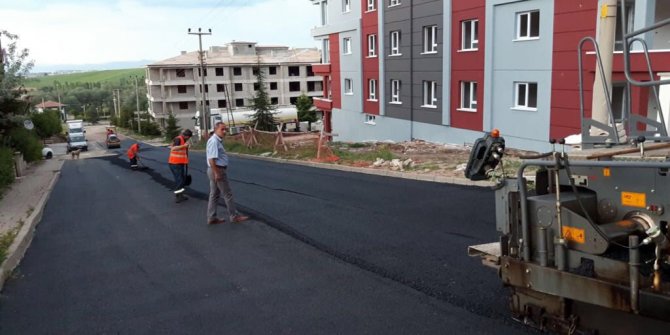 9 Km imar yolu açıldı