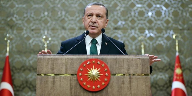 Erdoğan biz Hep birlikte ülkemizi güvenli limanlara taşıdık