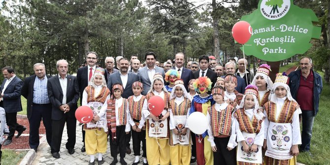 Delice’ye Mamak parkı yapıldı