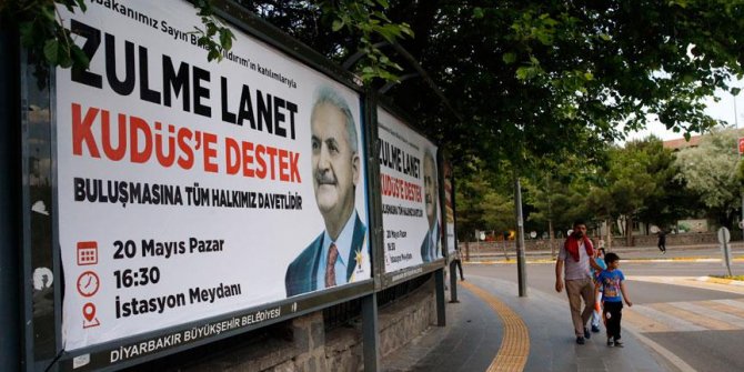 'Zulme Lanet Kudüs'e Destek' mitinginin hazırlıkları tamamlandı