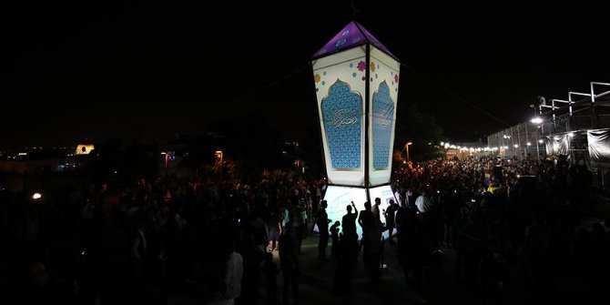 Kudüs'te Filistinlilerin 'en büyük kandil' yürüyüşü