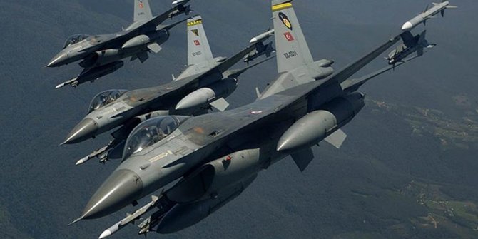 Irak kuzeyindeki terör hedefleri imha edildi