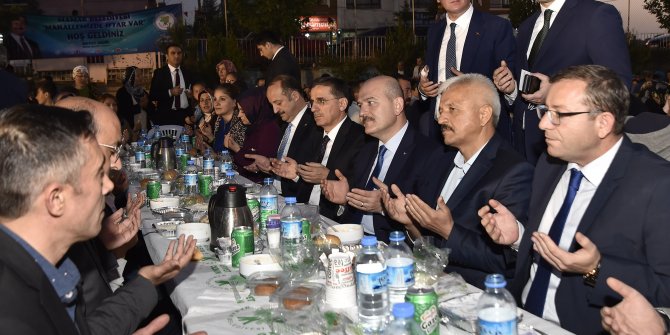 Soylu Mamak’ta iftar açtı