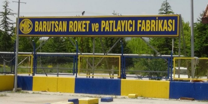 MKE Barutsan fabrikasında patlama