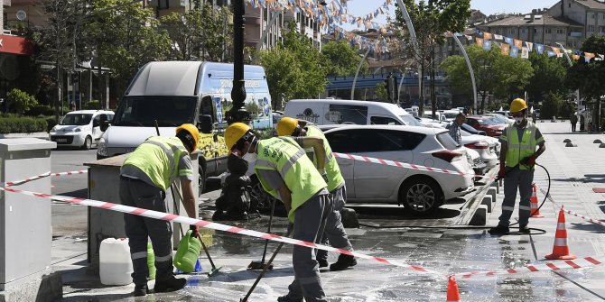 Çevre ilçelerde bayram temizliği