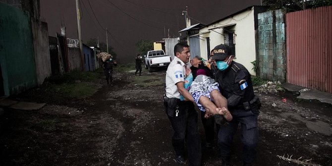 Fuego Yanardağı patladı: 25 ölü