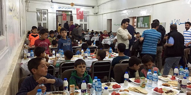 Keçiören Belediyesi’nden Azez’de kardeşlik iftarı