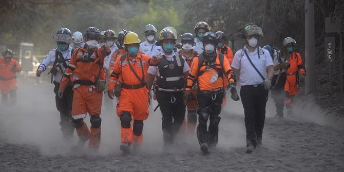 Fuego'daki patlamalarda ölü sayısı 75'e çıktı