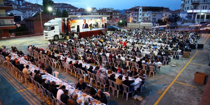 Sancaktepe’de sofra kuruldu