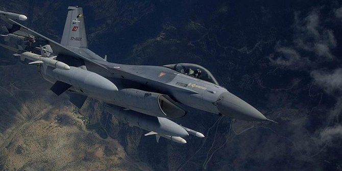 Irak'ın kuzeyinde terör hedeflerine hava harekatı