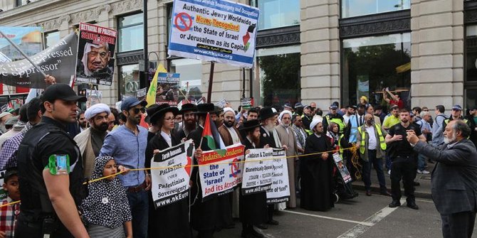 Londra’da Kudüs günü yürüyüşü