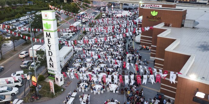 Batıkentliler sofrada bir araya geldi