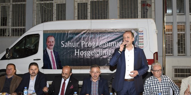 Şafaktepe’de sahur buluşması