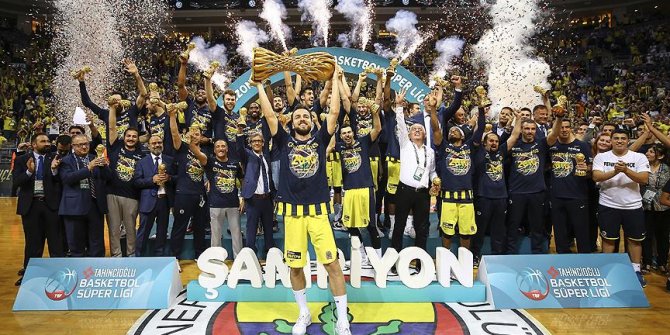 Fenerbahçe potada 9. kez şampiyon