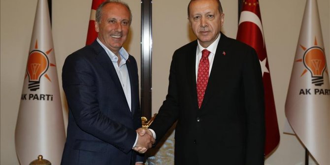 İnce'den Cumhurbaşkanı Erdoğan'a tebrik