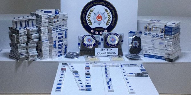 Samsun'da uyuşturucu operasyonu