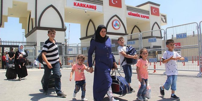 Suriyelilerin dönüşü başladı