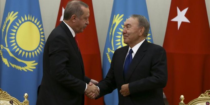 Erdoğan Nazarbayev ile telefonda görüştü
