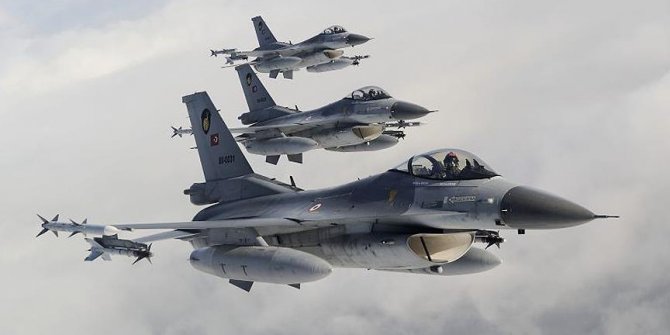 Irak'ın kuzeyinde terör hedefleri vuruldu