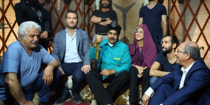 Maduro’dan Diriliş Ertuğrul setine ziyaret