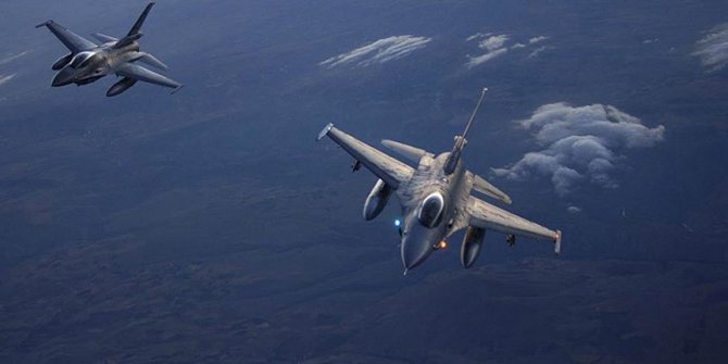 Irak'ın kuzeyinde 8 terörist etkisiz hale getirildi