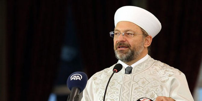 Erbaş'dan  Oktar açıklaması Dengesi bozuk biri
