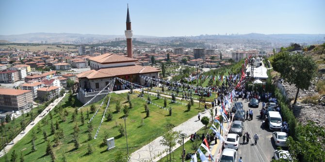 Altındağ'da yeşile dönüş sürüyor