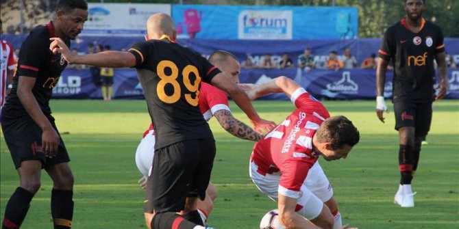Galatasaray'dan tatsız prova