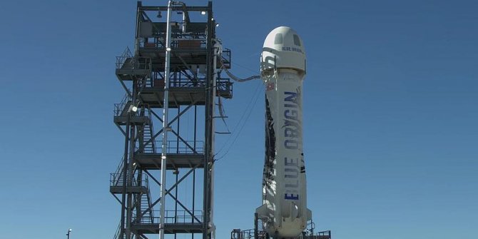 Blue Origin'dan uzay aracı denemesi