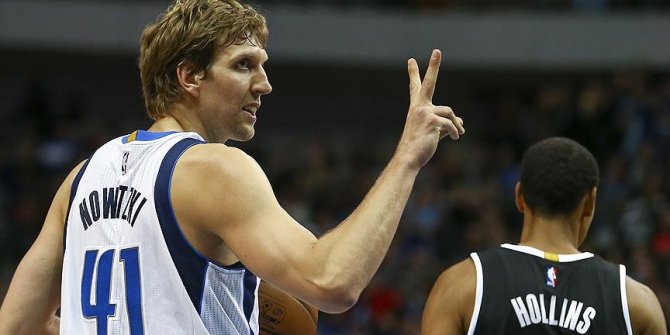Nowitzki'den NBA rekoru