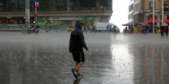 Meteorolojiden kuvvetli sağanak uyarısı