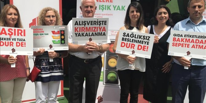 Ambalajlı ürünlerde şeker ve tuz oranı renklerle belirtilecek