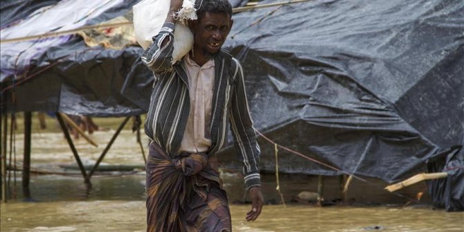 Myanmar'da muson yağmurları 16 binden fazla kişiyi yerlerinden etti