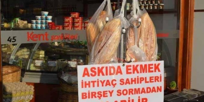 MHP’den askıda ekmek