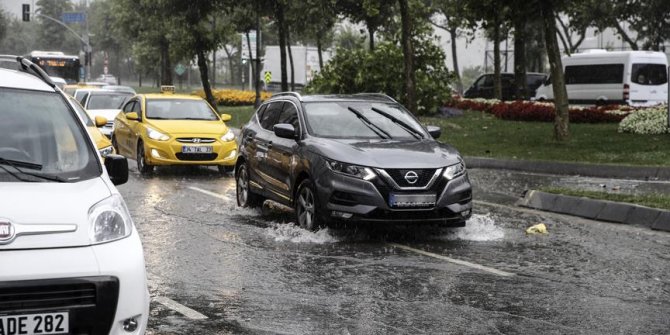 İstanbul için sağanak uyarısı
