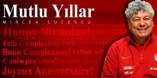 Lucescu'ya doğum günü sürprizi!