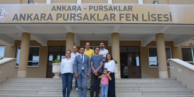 Pursaklar Fen Lisesi öğrencisi Kemal Şekerci: 'Devletime borçluyum'