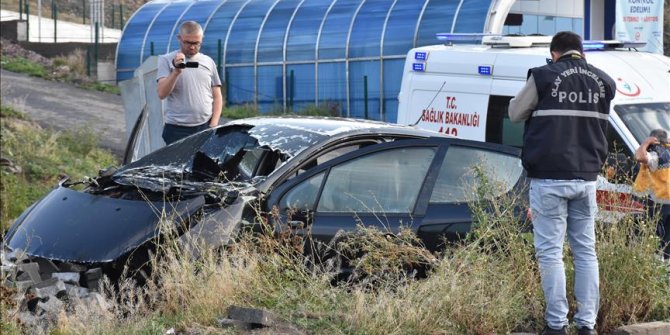 Kars'ta kaza yapan uzman çavuş hayatını kaybetti