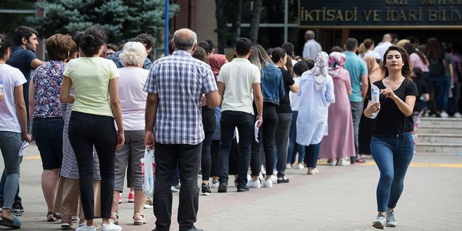 KPSS öğretmenlik alan bilgisi testi yapıldı