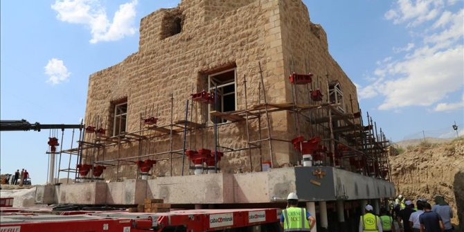 Tarihi Artuklu Hamamı'nın taşınma süreci başladı