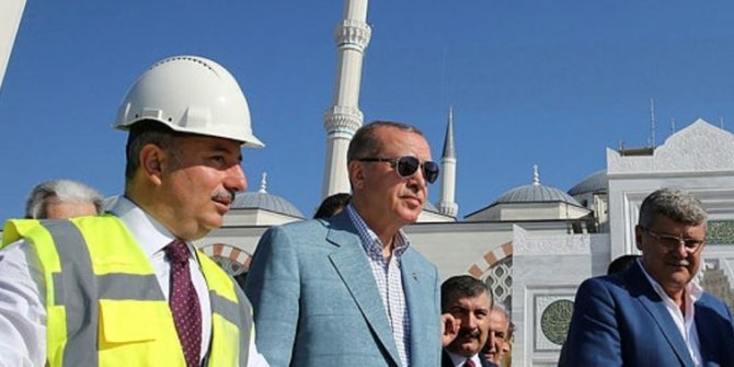 Başkan Erdoğan'dan Çamlıca Kulesi'ne sürpriz ziyaret.