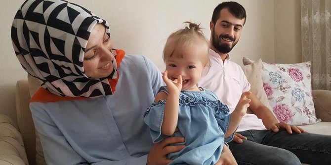Down sendromlu Afra ilik bekliyor