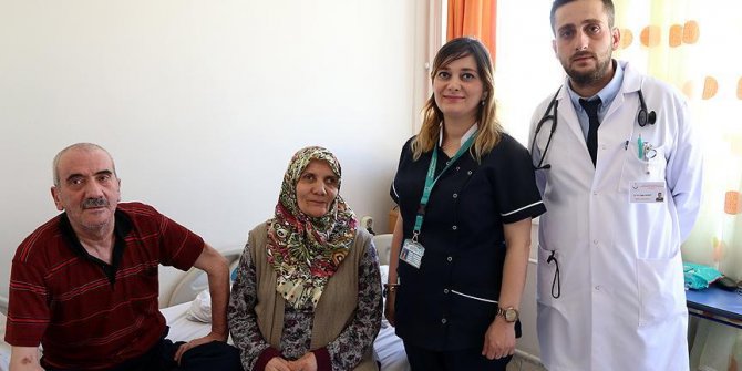10 yıl taşıdığı oksijen cihazından 7,5 dakikada kurtuldu